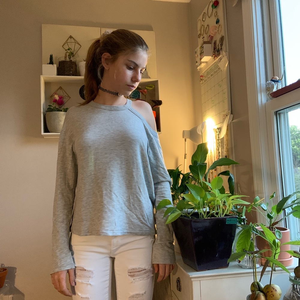 Rag and Bone Off the shoulder long sleeve shirt LIMITED TIME ITEM!